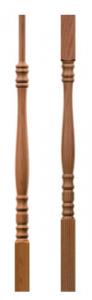 Hampton Hardwood Balusters - 1-3/4 in. Base ( Pin Top & Square Top ...
