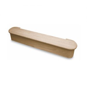 Double Volute Tread & Riser Hardwood