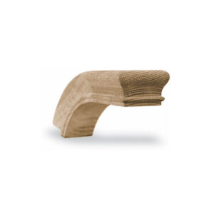 End Cap with Down Easing - Colonial 6010 Handrail Fitting