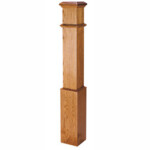 plain box newel