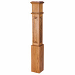 raised panel box newel