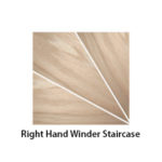 right hand winder staircase shown - a270
