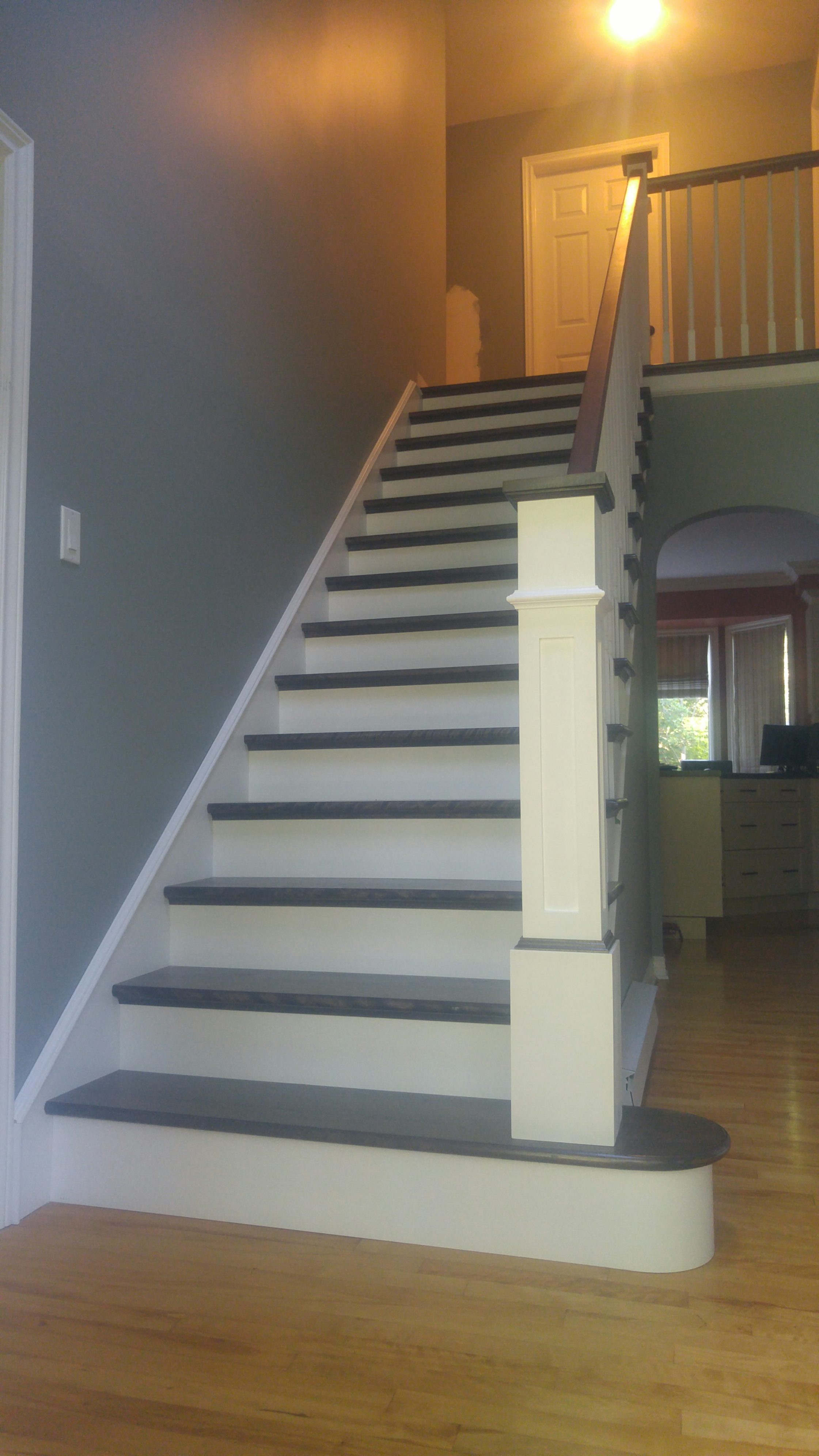 Breathing life into an older staircase
