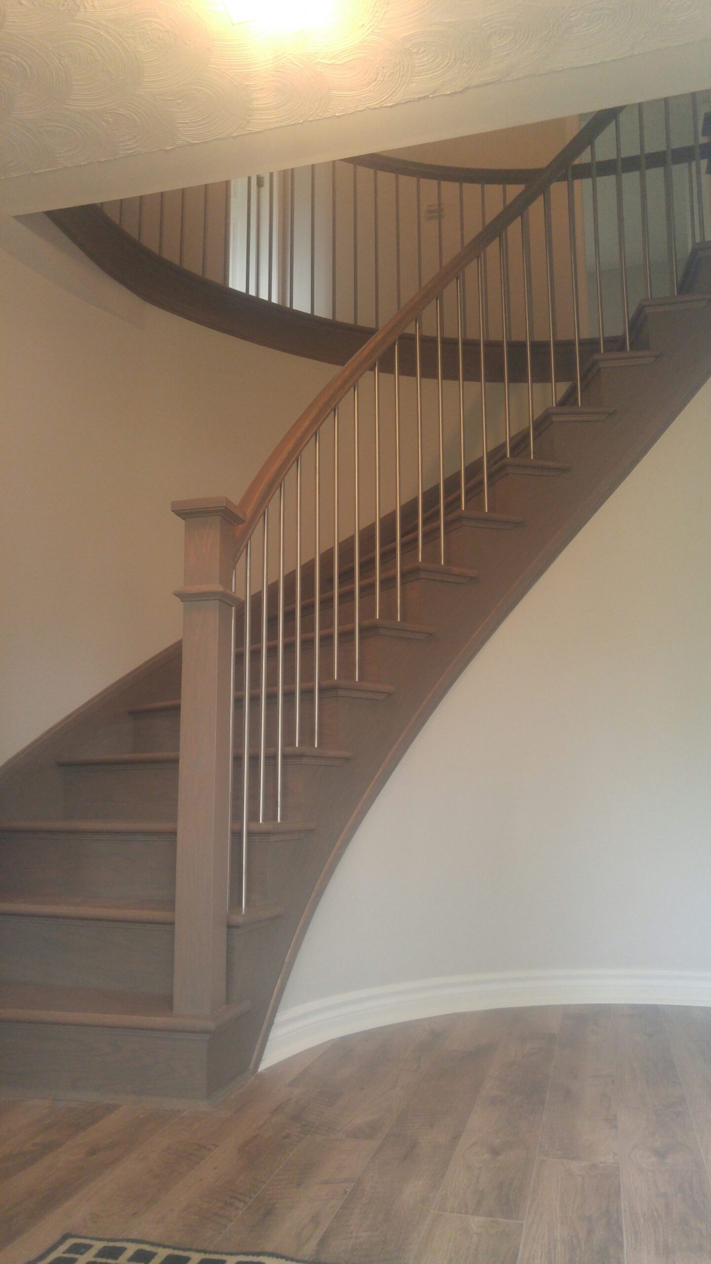 Curved Staircases Add Appeal