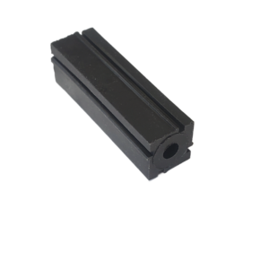 3/4 x 2 inch - SQUARE - Hidden Plastic Base Connector - 3-1/2 inch Wood Screw Included